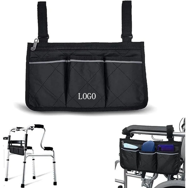 Wheelchair Armrest Side Bags