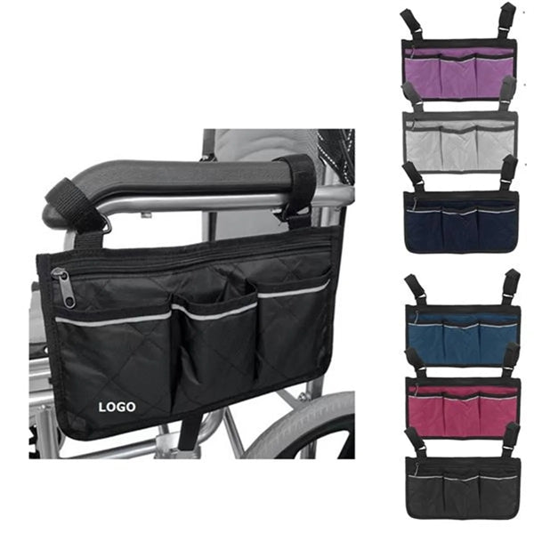 Wheelchair Armrest Side Bags