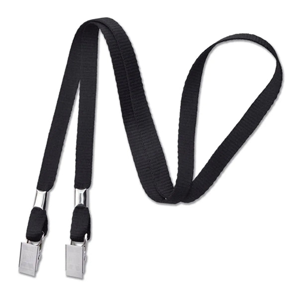 Bulldog Clip Lanyard With Buckle