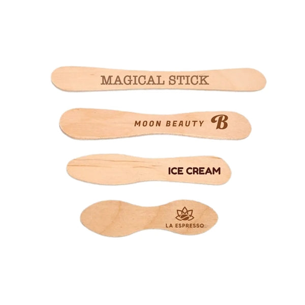 Natural Wood Ice Cream Stick