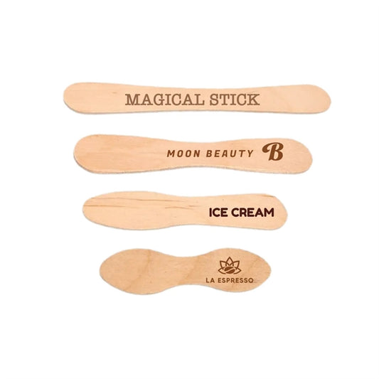 Natural Wood Ice Cream Stick
