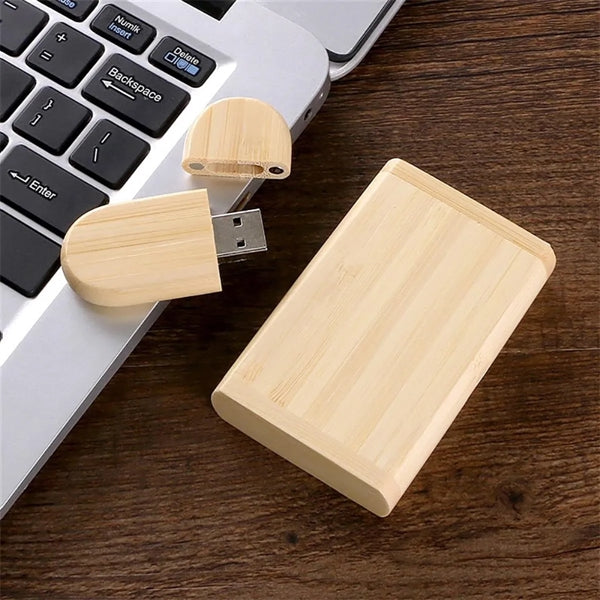 16Gb Natural Wooden USB Flash Drive