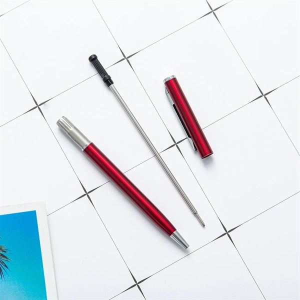 Metal Twist Ball Point Pen