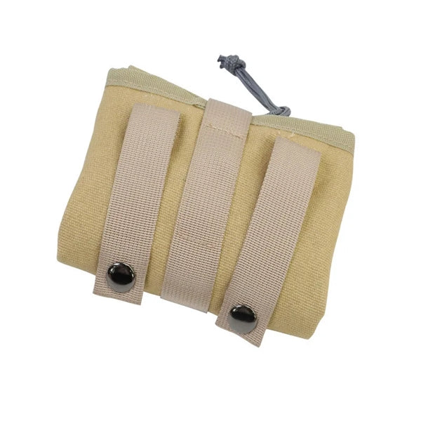 Canvas Foraging Folding Pouch Collapsible Fruit Picking Bag