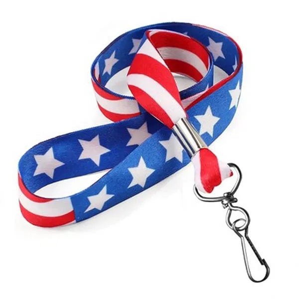 3/4" US Full Color Lanyard