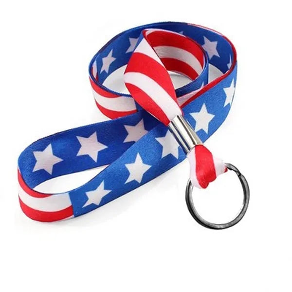 3/4" US Full Color Lanyard