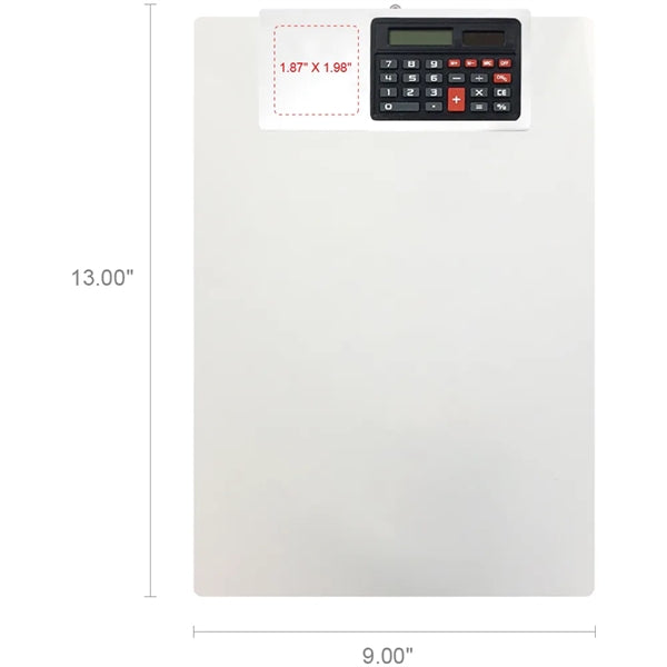 Bridgeport Clipboard with Calculator Clip