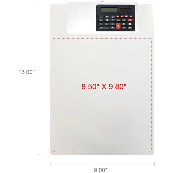 Bridgeport Clipboard with Calculator Clip