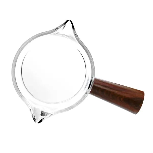 Espresso Glass With Wood Handle