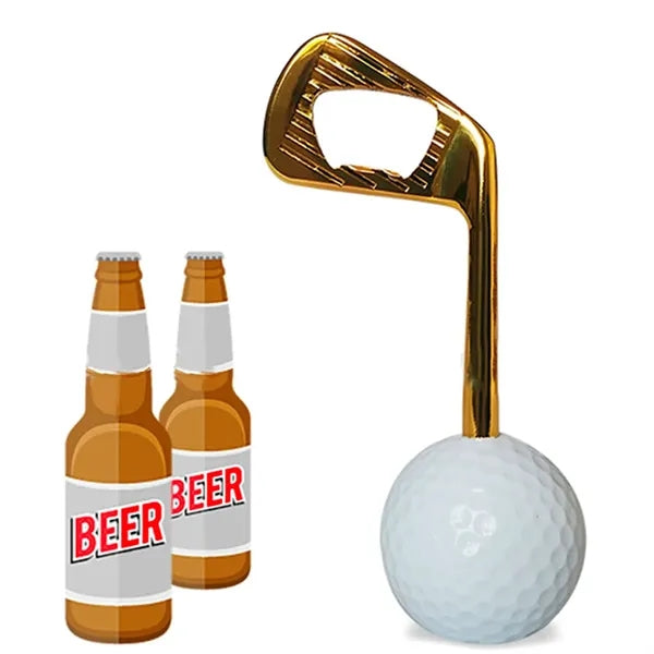 Golf Ball Bottle Opener