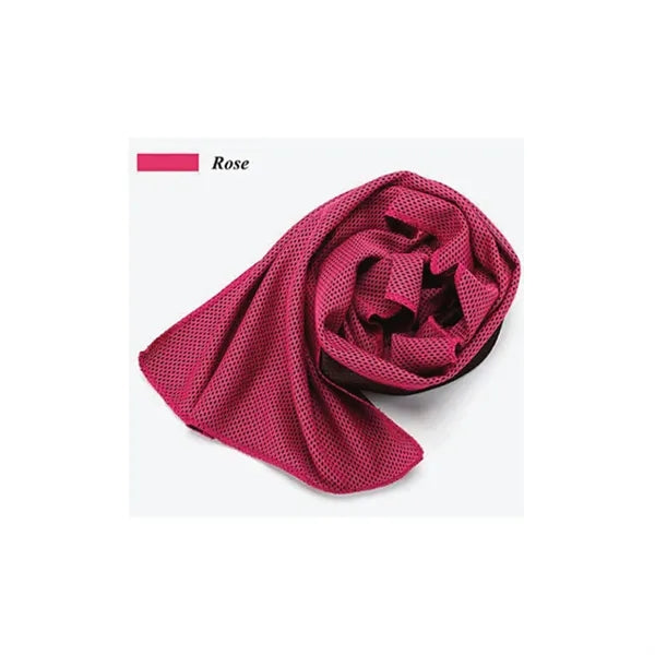 Full Color Large Premium Cooling Towel (40"L x 12"W)