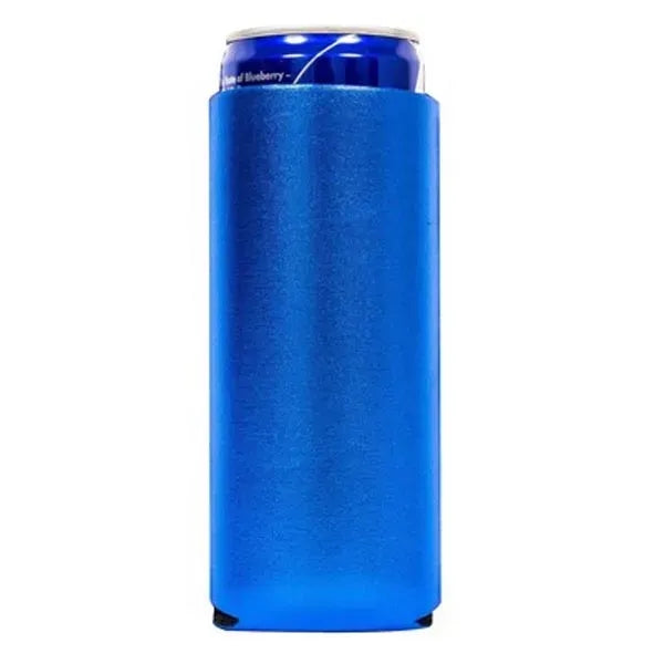 12 Oz. Screen Print Metallic Slim Seltzer Coolie