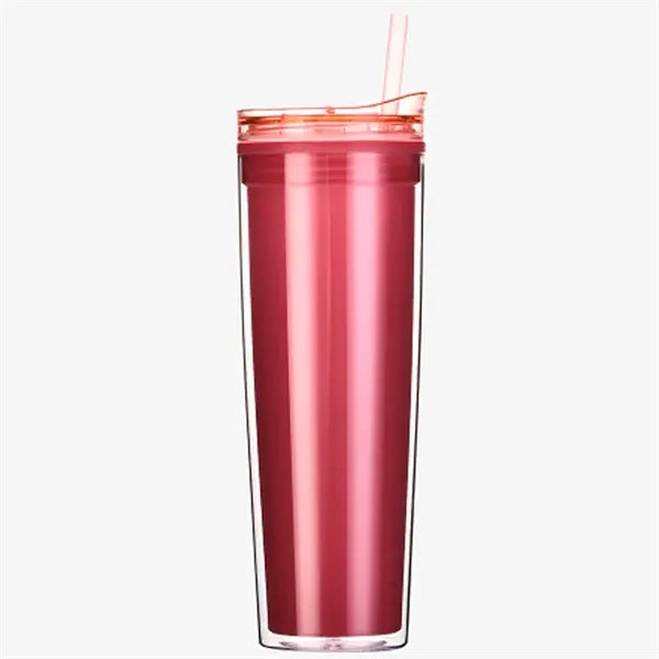 20Oz Double Wall Color Changing Plastic Tumbler
