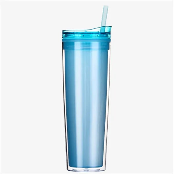20Oz Double Wall Color Changing Plastic Tumbler