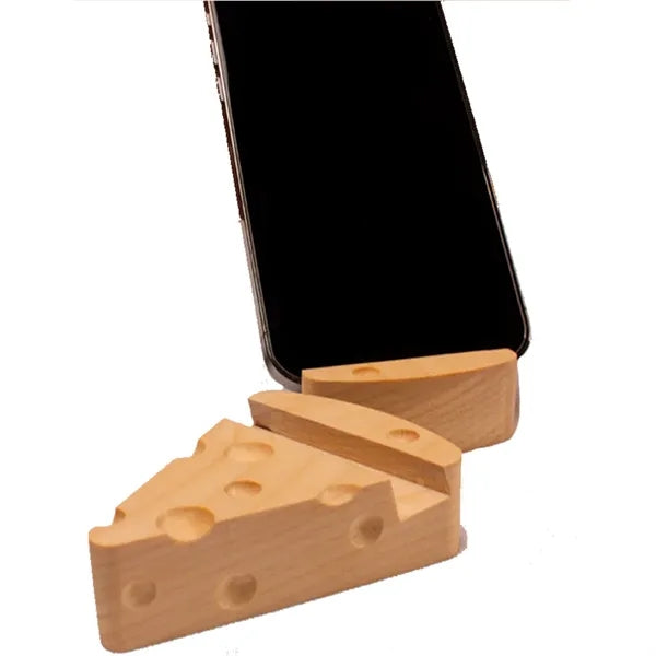 Cheese-Shaped Phone Holder With Bottle Opener