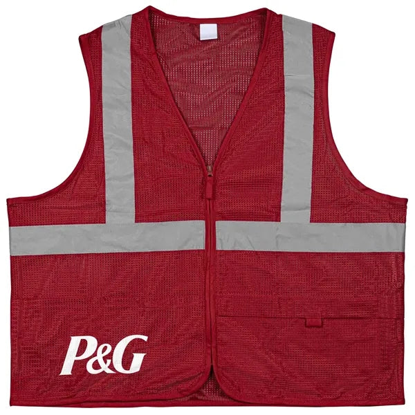 100% Polyester Premium Reflective Safety Vest