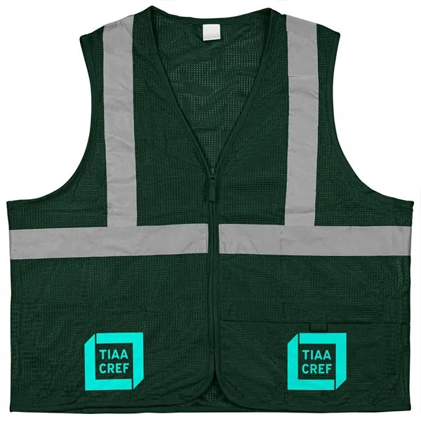 100% Polyester Premium Reflective Safety Vest
