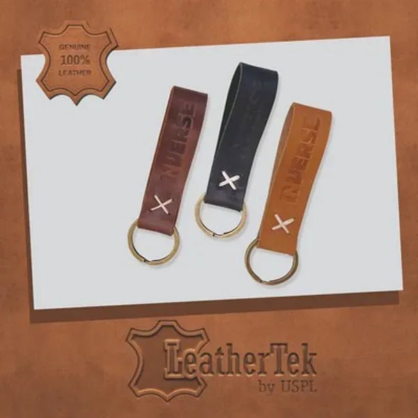 Leather Loop Keychain