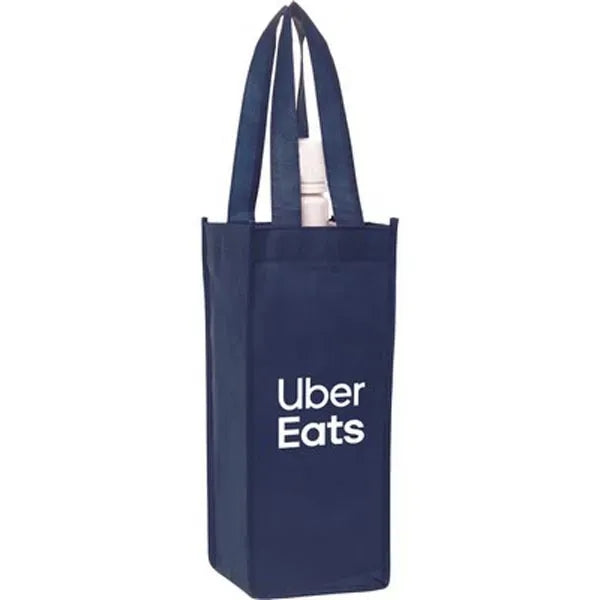 Printed Wine Tote Bag