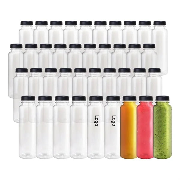 20oz Clear Plastic Drum Drinking Bottle