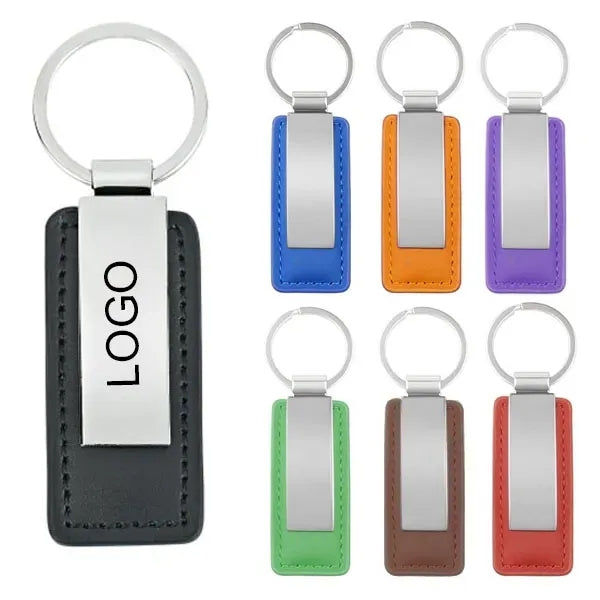 Leatherette Key Tags