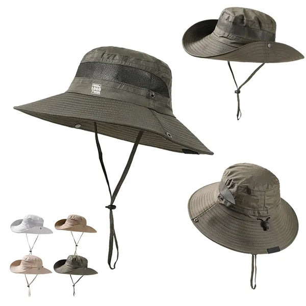 Waterproof Wide Brim Foldable Boonie Hat Cap