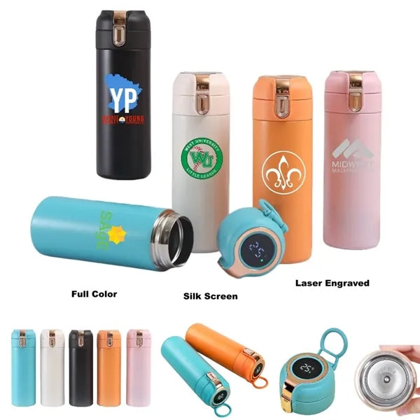 13/15 oz Stainless Steel Touch Intelligent Insulation Bottle
