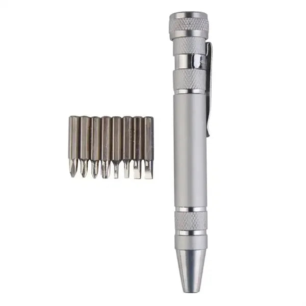 8 in 1 Aluminum Screwdriver Tool Kit