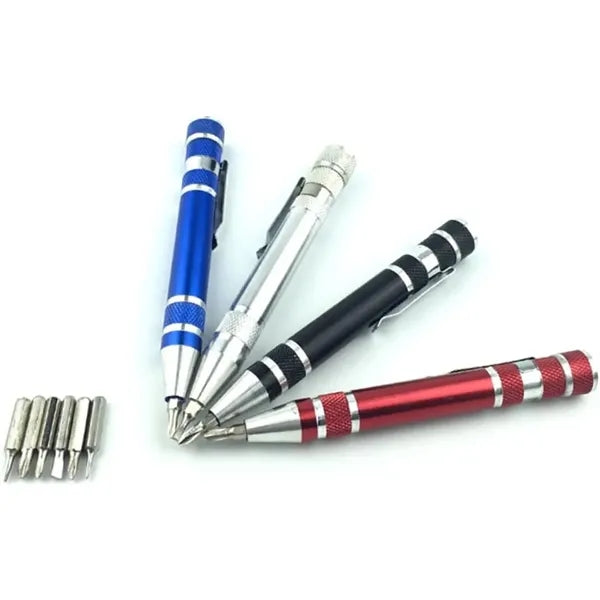 8 in 1 Aluminum Screwdriver Tool Kit