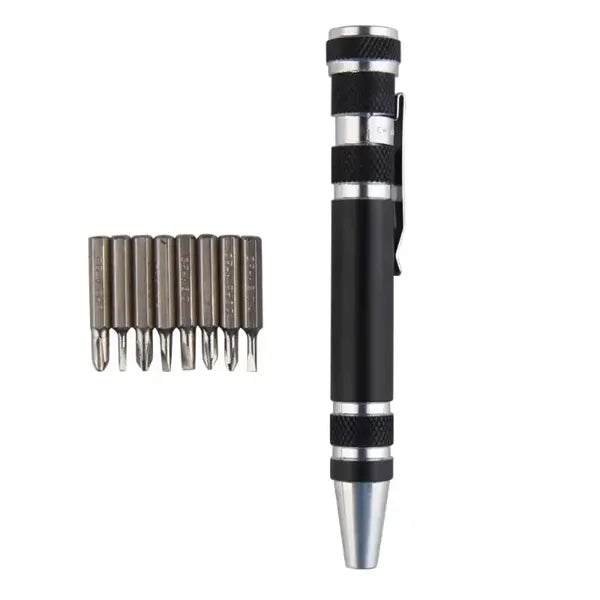 8 in 1 Aluminum Screwdriver Tool Kit