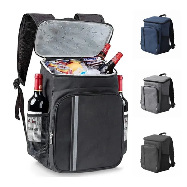 Insulated Cooler Backpack with Multi-Pocket Design