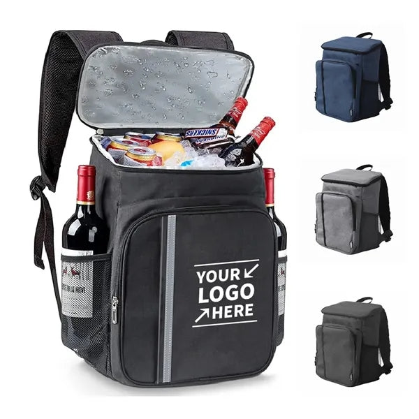 Insulated Cooler Backpack with Multi-Pocket Design