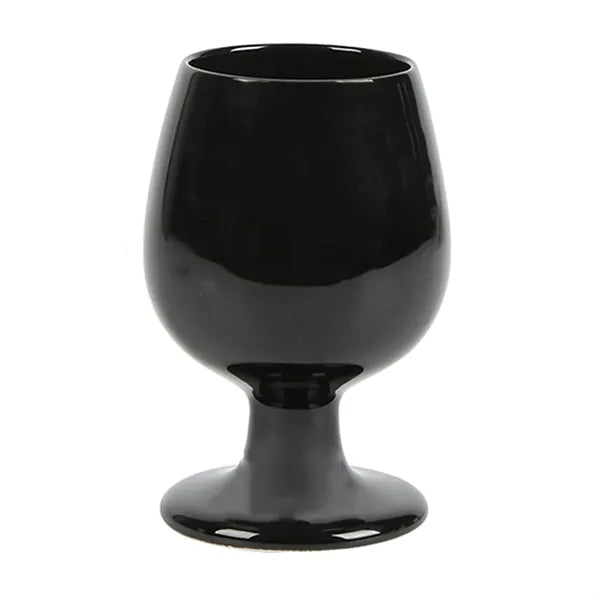 10Oz Ceramic Wine Goblet