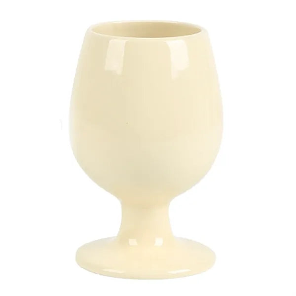 10Oz Ceramic Wine Goblet