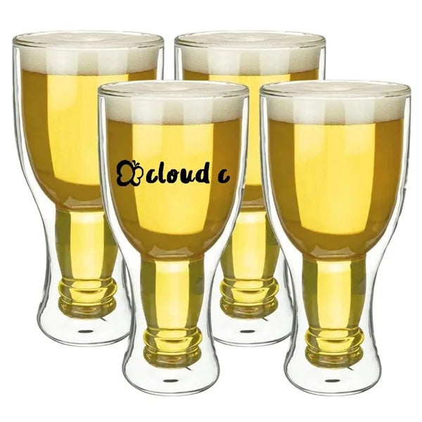 Double Walled Beer Glass