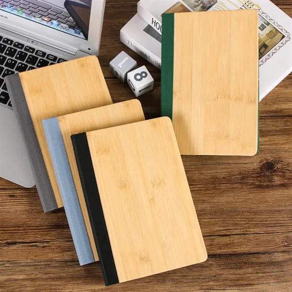 Pu Wood Grain Notebook