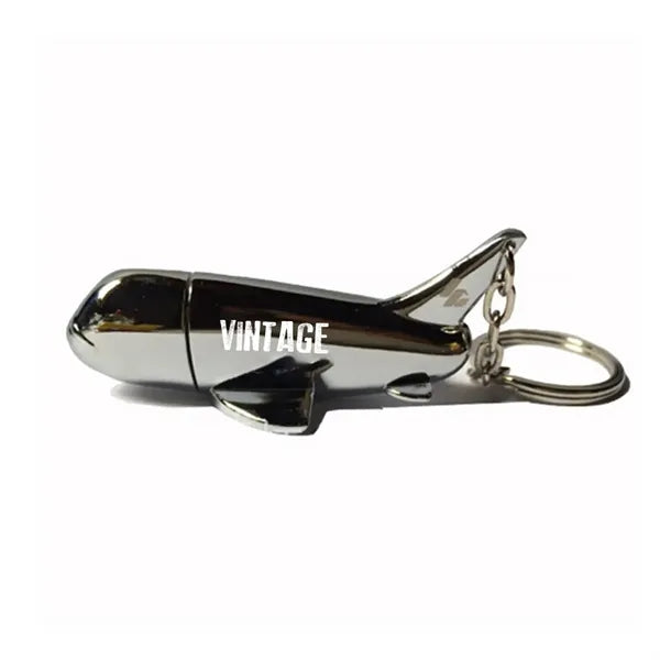 4GB Airplane USB Flash Drives With Key Chain