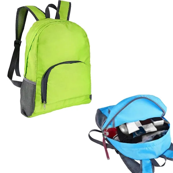 Foldable Polyester Waterproof Lightweight Backpack