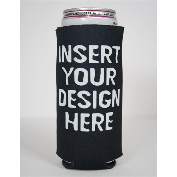 Full Color 16oz Neoprene Tall Can Coolie