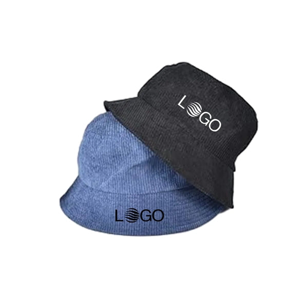 Autumn Winter Corduroy Bucket Hat