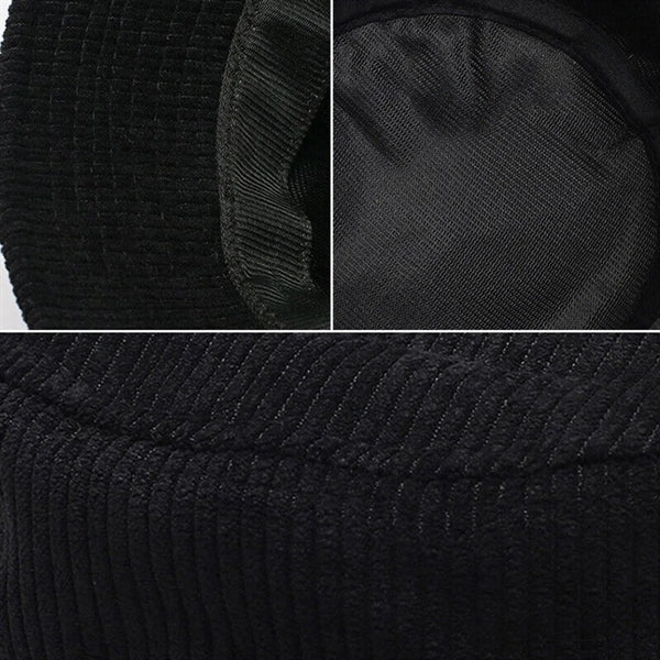 Autumn Winter Corduroy Bucket Hat