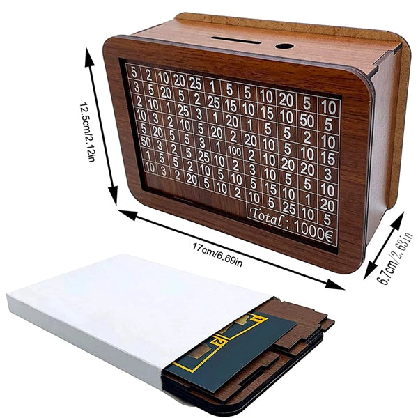 Wooden Money Box