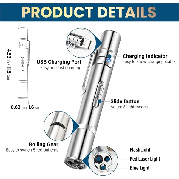 USB Rechargeable Laser Pointer for Cat