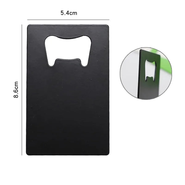 Poker Shaped Bottle Opener