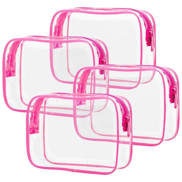 Travel Clear Makeup Cosmetic Carry on Toiletry PVC Bags