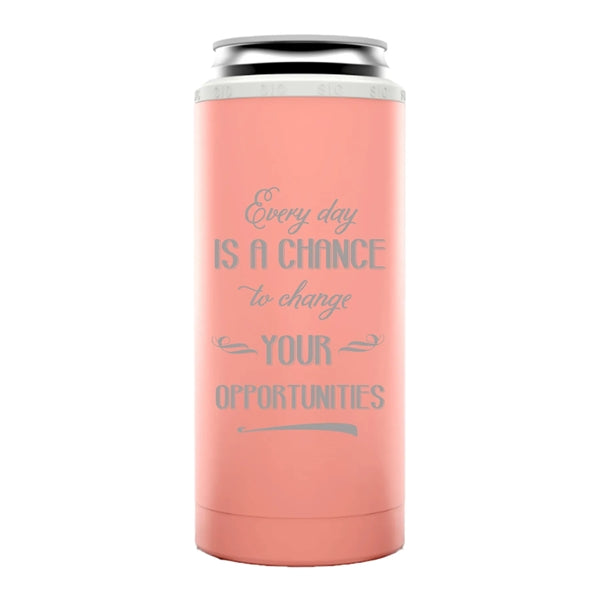 12 Oz. SIC Stainless Steel Skinny Can Holder