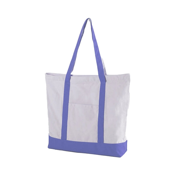 12oz Canvas Boat Tote Bag w/Pocket