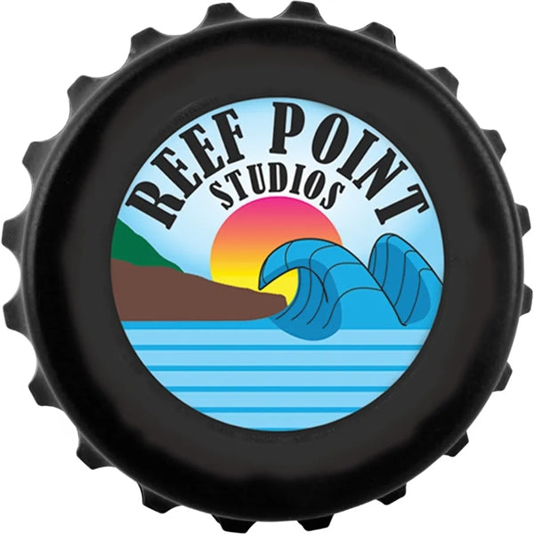 Sublimated Magnetic Bottle Cap Shape Opener