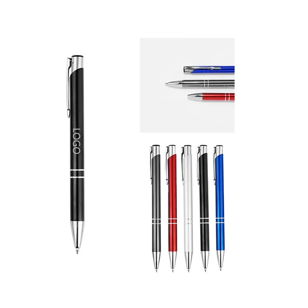 Metal Clicker Ballpoint Pen