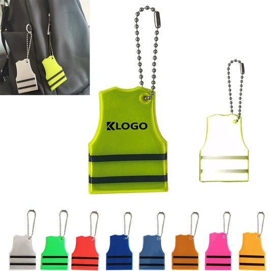 Safety Reflector Tag Pendant